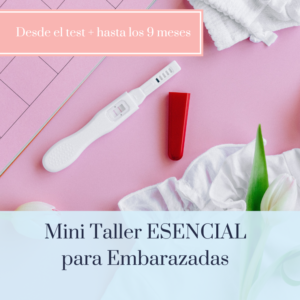 Mini Taller Esencial para Embarazadas Online Grabado